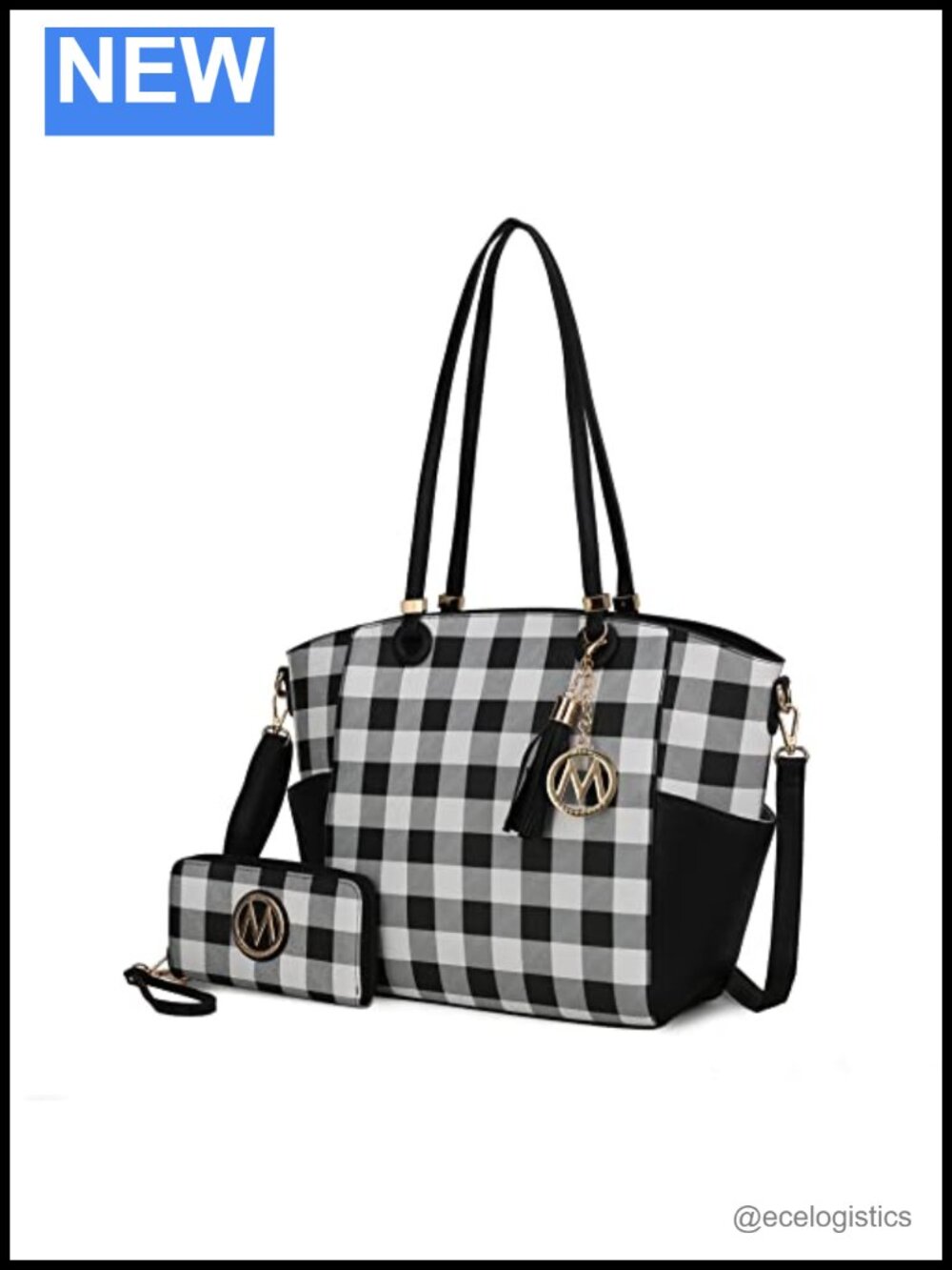Women's Vegan Leather Satchel Crossbody Bag Tote with Adjustable Strap